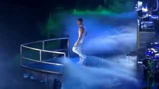 Justin Bieber INTRO live  Stadthalle Vienna Full HD [upl. by Ahscrop40]