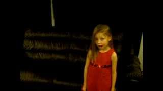 Britains Got Talent HALO BEYONCE MEGHAN SEARLE age 7 Audition Hopefull 2010 [upl. by Aninaj]