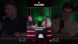 LOT DO STANÓW  Zobacz cały odcinek MASZ MINUTĘ maszminute standup komedia [upl. by Cosetta593]