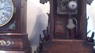 How it works A Rare Black Forest Monk Clock Automaton wwwblackforestclocksorg [upl. by Arondel]