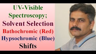 UVVisible Spectroscopy Choice of Solvent RedBlue Shifts [upl. by Narok]