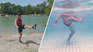 AQUAGYM 2  Aqua training full body cours de 45 minutes [upl. by Oicram]