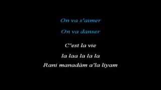 Khaled Cest La Vie karaoke [upl. by Notned697]