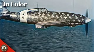 Macchi C202 Folgore footage  Regia Aeronautica in ww2 Colorized amp Enhanced [upl. by Kato]