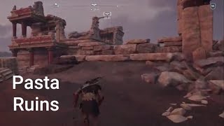 Assassins Creed Odyssey  Pasta Ruins New Synchronization [upl. by Zetrom]