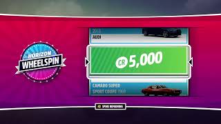 Forza Horizon 5  50 WHEELSPIN OPENING part 1 [upl. by Pressey]