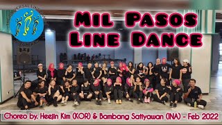 MIL PASOSLine Dance  Choreo Heejin Kim KOR amp Bambang Satiyawan INA  REVO dULD Kota Bekasi [upl. by Enrol]