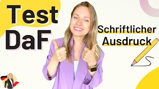 TestDaF🎯 Der schriftliche Ausdruck  Learn German Fast [upl. by Lidda]