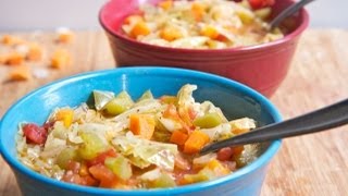 10 lbs in 1 week Cabbage Soup Diet Recipe AKA Wonder Soup [upl. by Nnasus]