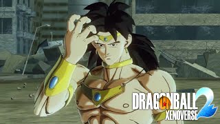 Broly Restrained GameplayDragon Ball Xenoverse 2 New DLC Character [upl. by Aniral]