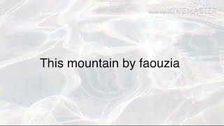 An hour loop of this mountain by faouzia [upl. by Kowalski]