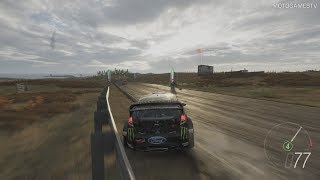 Forza Horizon 4  2015 Hoonigan Gymkhana 8 Ford Fiesta ST RX43 Gameplay [upl. by Attwood]