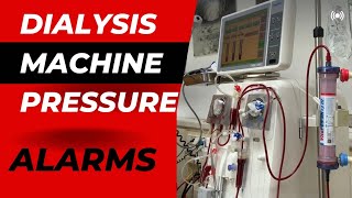 How to Set Pressure Alarms on a Dialysis Machine [upl. by Nwahsal]