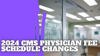 2024 CMS Physician Fee Schedule Changes Revealed Impacts on Reimbursement amp Budgeting [upl. by Azelea105]