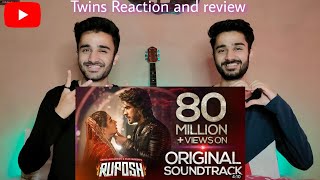 Indian Twins react to RUPOSH  OST  IVreacts [upl. by Suilenroc]