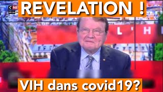 Révélation du Professeur Luc Montagnier CNews VIH dans Covid 19 corona [upl. by Anaiad]