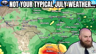 Active Weather Ahead Beryl To Make Impact On South Texas Sunday [upl. by Mij771]