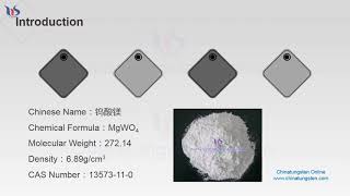 【know tungsten】magnesium tungstate [upl. by Anehc]