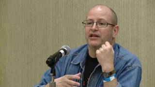 Mike Mignola 2010 Boston Comic Con Panel Part 1 of 8 [upl. by Dnalor]