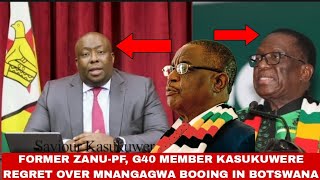 Breaking🥵Former ZanuPF G40 Cabal member Kasukuwere regret over Mnangagwa Booing in Botswana🔥🇿🇼 [upl. by Adieren704]