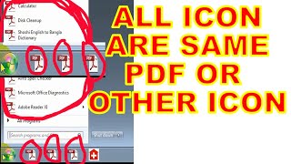 Desktop All icons logo changed to same icon in pdf [upl. by Grassi600]