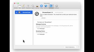 How to remove BrowserQuest  potentially unwanted application using Combo Cleaner [upl. by Hausner184]