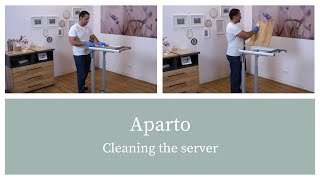 Aparto  Cleaning the server  Stiegelmeyer [upl. by Esertak]