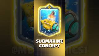 SUBMARINE Concept⚓️🌊 clashroyale boombeach [upl. by Zebulon]