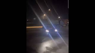 Nissan 350Z Drift Donut at Night Part 2 [upl. by Guzel]