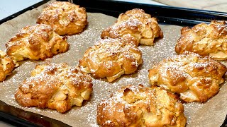 Soft Apple Cookies They will disappear in 1 minute Incredibly delicious and easy recipe [upl. by Anoet]