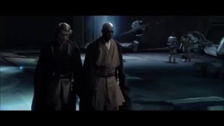 Anakin le informa a Mace Windu sobre Palpatine latino star wars 3 [upl. by Aneen]