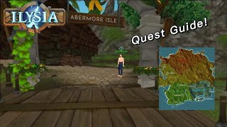 Ilysia Beta1 Abermore isle Quest Guide [upl. by Volny]