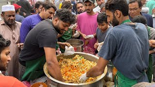 Famous CHANA CHAAT WALA  People Are Crazy for ALOO CHOLAY CHANA CHAAT  Street Food MASALA CHOLE [upl. by Rollet19]