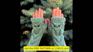 free fingerless gloves knitting pattern [upl. by Francesco]