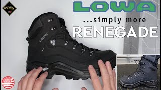 Lowa Renegade GTX Review Lowa Hiking Boots Review [upl. by Eltrym514]