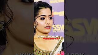 Rashmika Mandanna The Relationship Rumors with Vijay  Cute Moments ❤️ [upl. by Nnaeel]