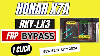 Honar X7A RKYLX3 Frp Bypass 1Click 100 By MCC [upl. by Barbra]