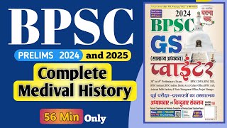 BPSC Complete Medieval History Bilingual  BPSC History  1 hr only  Previous Year [upl. by Minnnie45]