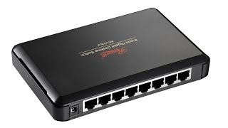 Rosewill RC410LX Unmanaged 8Port Gigabit Switch Review [upl. by Armitage367]