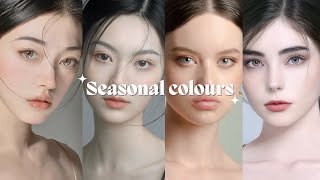 What Is Your Personal Color  12 seasonal color analysis with quiz [upl. by Oni]