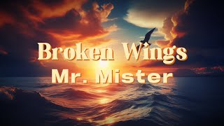 Mr Mister  Broken Wings Lyrics [upl. by Heigho]