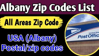 Albany NY zip code list of all areas [upl. by Hafler]