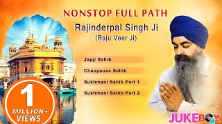 Non Stop Full Path by Bhai Rajinderpal Singh Ji  Japji Sahib Chaupai Sahib amp Sukhmani Sahib [upl. by Ettenrahc95]