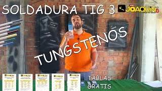 COMO SOLDAR CON TIG 3 Electrodos de tungsteno [upl. by Keyes259]