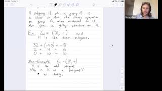 Abstract Algebra 17 Subgroups [upl. by Isborne963]