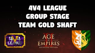 Akkal 4v4 league  div 4  Group stage  vs Team Gold Shaft [upl. by Childers]