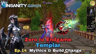 Insanity FlyFF  ZTE Templar Series Ep14  Mythics amp Build Change [upl. by Kenta]