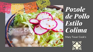 Pozole de pollo estilo Colima [upl. by Jann]