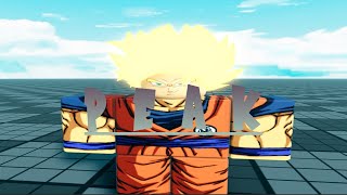 SSJ Transformation Roblox Dragon Ball Animation [upl. by Uhile]