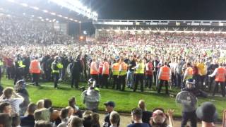 Bristol City vs Bristol Rovers pitch invasion [upl. by Cousins]